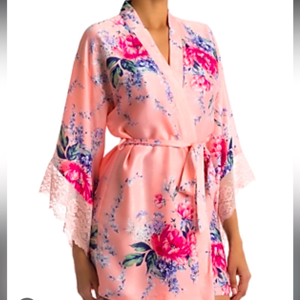 Anabella Floral Wrap Robe